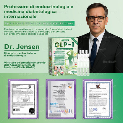 Negozio ufficiale | BuildLeaf® GLP-1 8-in-1 Fit & Vital Soluzione Orale (Solo una volta al giorno, cambiamenti visibili in 7 giorni) ✅ Per obesità, salute cardiovascolare, diabete, apnea notturna, salute intestinale, problemi articolari e altro 2