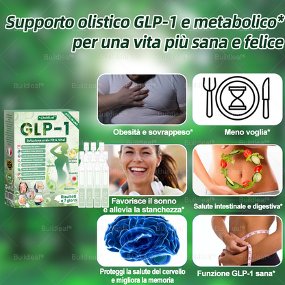 Negozio ufficiale | BuildLeaf® GLP-1 8-in-1 Fit & Vital Soluzione Orale (Solo una volta al giorno, cambiamenti visibili in 7 giorni) ✅ Per obesità, salute cardiovascolare, diabete, apnea notturna, salute intestinale, problemi articolari e altro 2