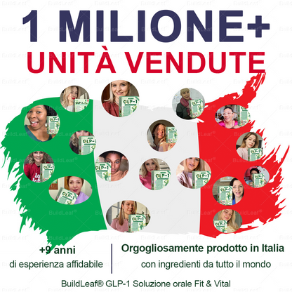 Negozio ufficiale | BuildLeaf® GLP-1 8-in-1 Fit & Vital Soluzione Orale (Solo una volta al giorno, cambiamenti visibili in 7 giorni) ✅ Per obesità, salute cardiovascolare, diabete, apnea notturna, salute intestinale, problemi articolari e altro 2
